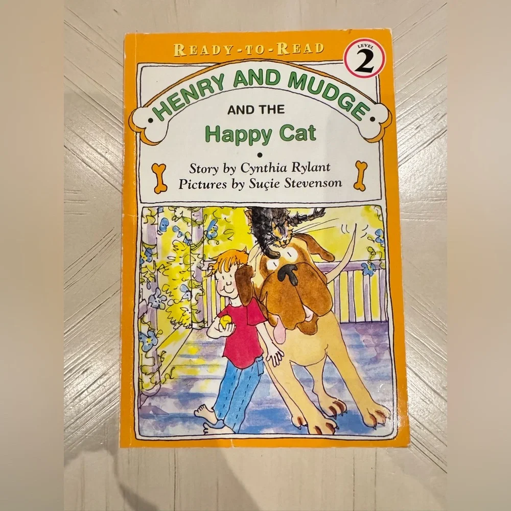Vintage Henry & Mudge First Edition Level 2 Paperback Book Bundle – 5 Books
